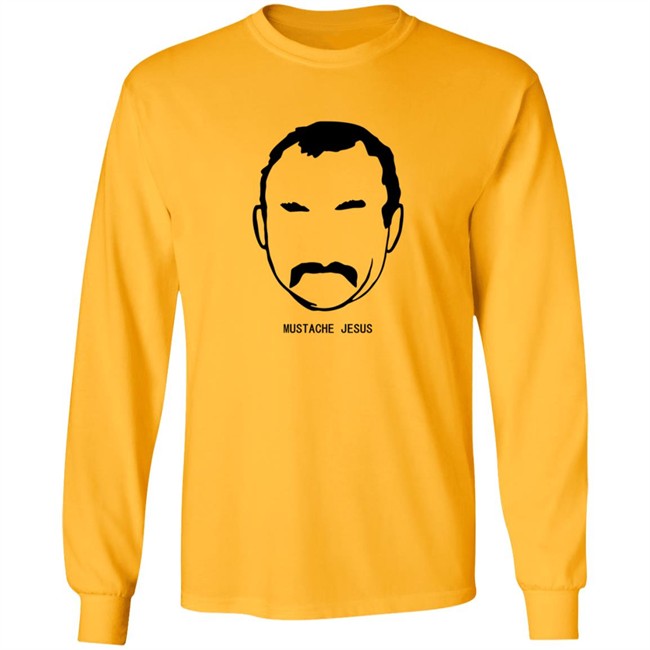 Mustache Jesus Tee Mustache Jesus Tee