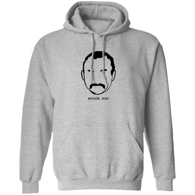 Mustache Jesus Tee Mustache Jesus Tee
