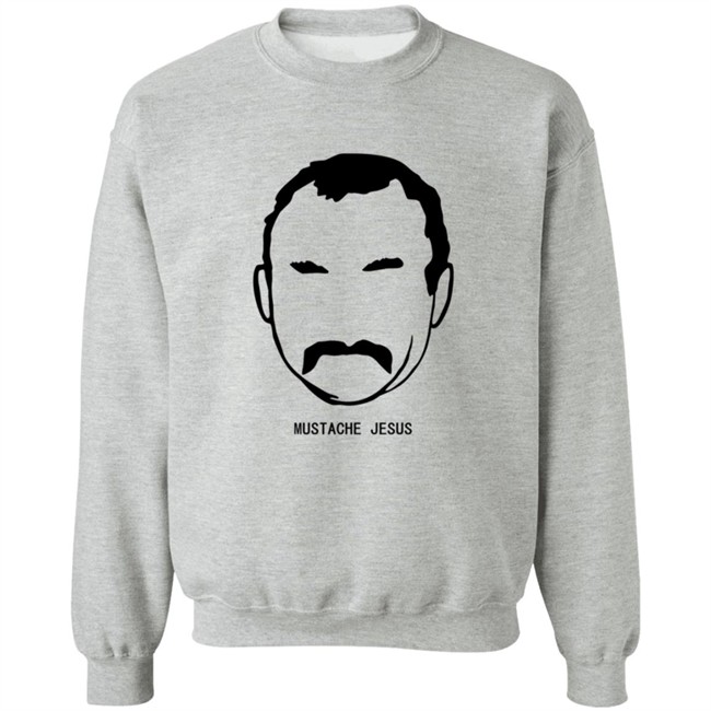 Mustache Jesus Tee Mustache Jesus Tee
