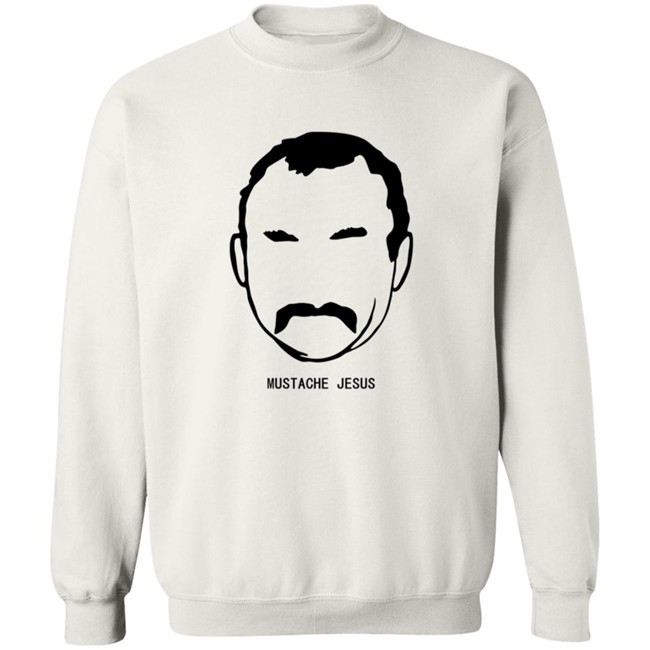 Mustache Jesus Tee Mustache Jesus Tee