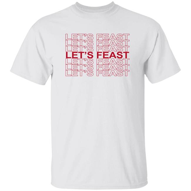 Elyse Myers Merch Let's Feast T-Shirt