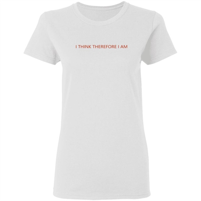 Billie Eilish Merch I Think Therefore I Am Hoodie Billie Eilish Merch I Think Therefore I Am Hoodie