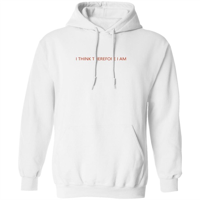 Billie Eilish Merch I Think Therefore I Am Hoodie Billie Eilish Merch I Think Therefore I Am Hoodie