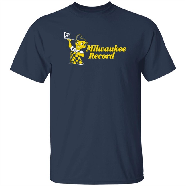 Milwaukee Record Blog Boy T Shirt Milwaukee Record Blog Boy T Shirt