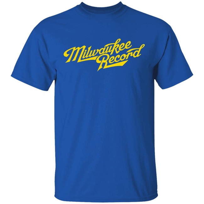 Milwaukee Record Crew T Shirt