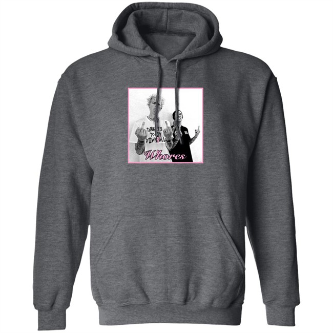 Mgk Merch Famous X Whores Tee Shirt Mgk Merch Famous X Whores Tee Shirt