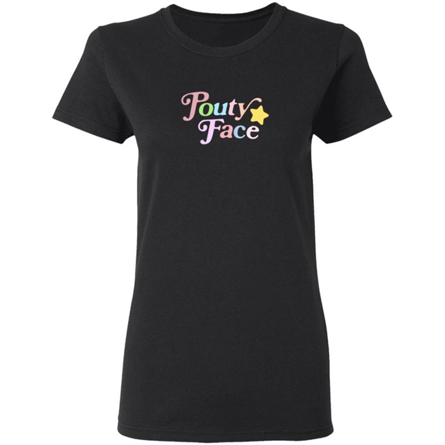 Addison Rae Youth Pouty Face Blue Sweatshirt Addison Rae Youth Pouty Face Blue Sweatshirt