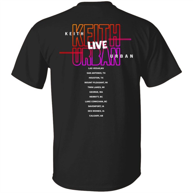 Keith Urban Band Merch Shirt Keith Urban Band Merch Shirt