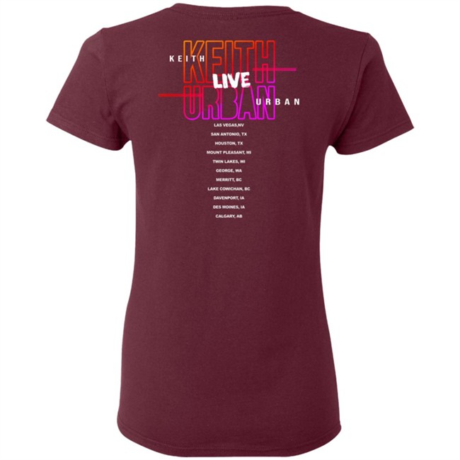 Keith Urban Band Merch Shirt Keith Urban Band Merch Shirt