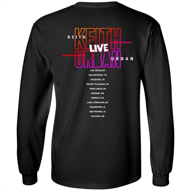 Keith Urban Band Merch Shirt Keith Urban Band Merch Shirt