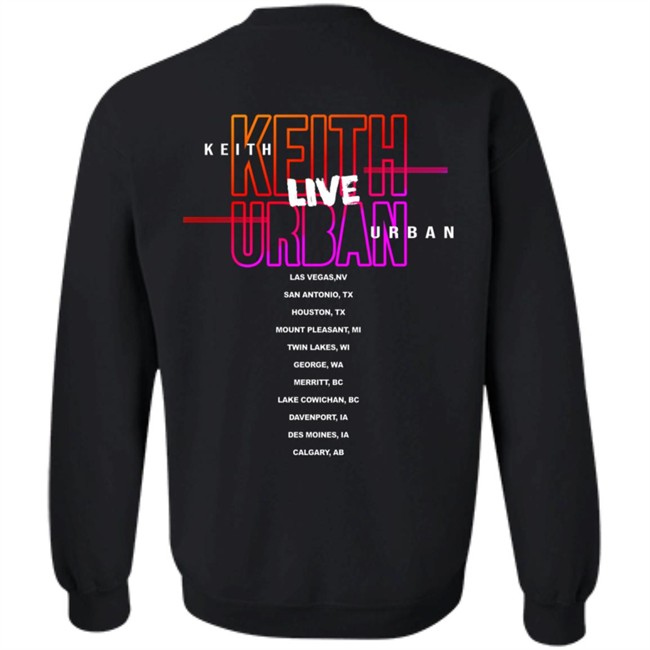 Keith Urban Band Merch Shirt Keith Urban Band Merch Shirt