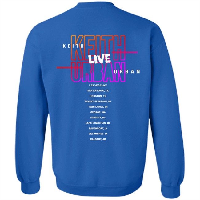 Keith Urban Band Merch Shirt Keith Urban Band Merch Shirt
