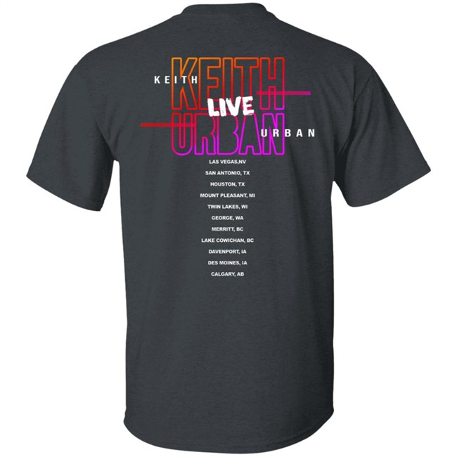 Keith Urban Band Merch Shirt Keith Urban Band Merch Shirt