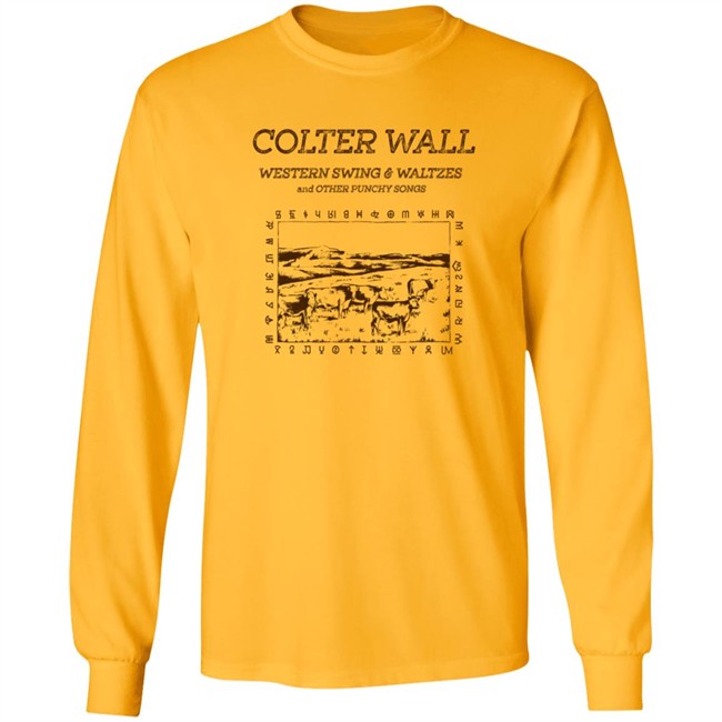 Colter Wall Western Swing & Waltzes Shirt Colter Wall Western Swing & Waltzes Shirt