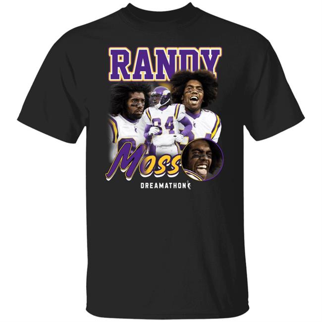 Justin Jefferson Randy Moss 84 Dreams Shirt Dreamathon Merch Overtime