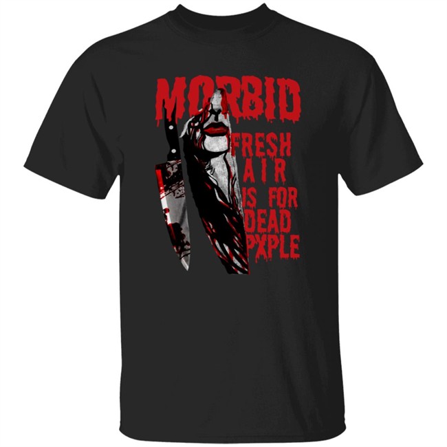 Morbid Podcast Merch Kiss Of Death Tee Shirt
