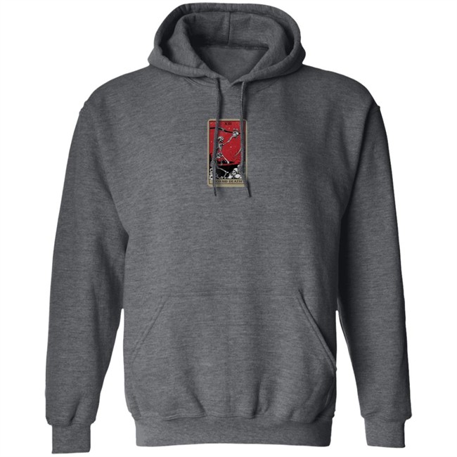 Morbid Podcast Merch Tarot Card Of Death Tee Shirt Morbid Podcast Merch Tarot Card Of Death Tee Shirt
