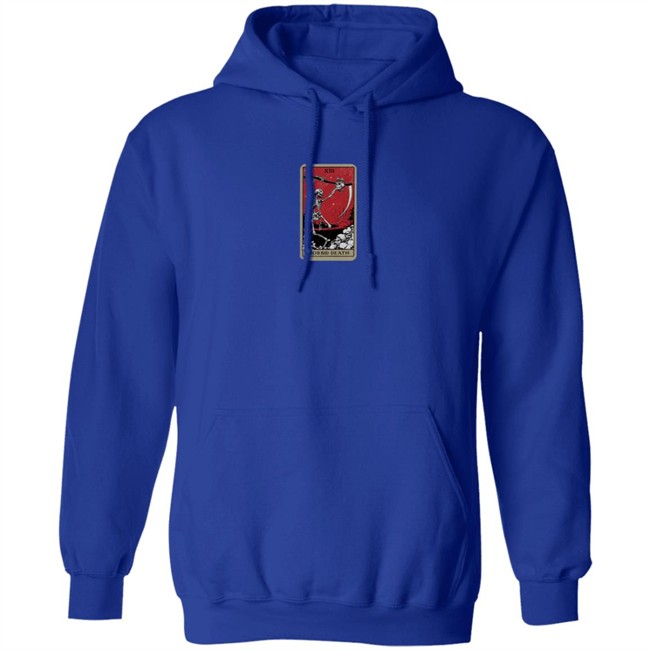 Morbid Podcast Merch Tarot Card Of Death Tee Shirt Morbid Podcast Merch Tarot Card Of Death Tee Shirt