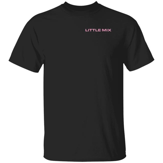 Little Mix Shop Merch No Photo Black Shirt