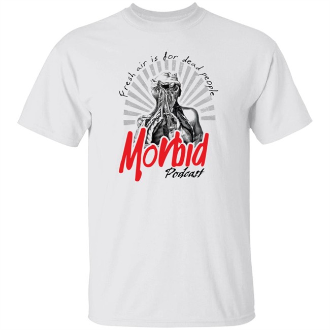 Morbid Podcast Merch Anatomy Tee Shirt