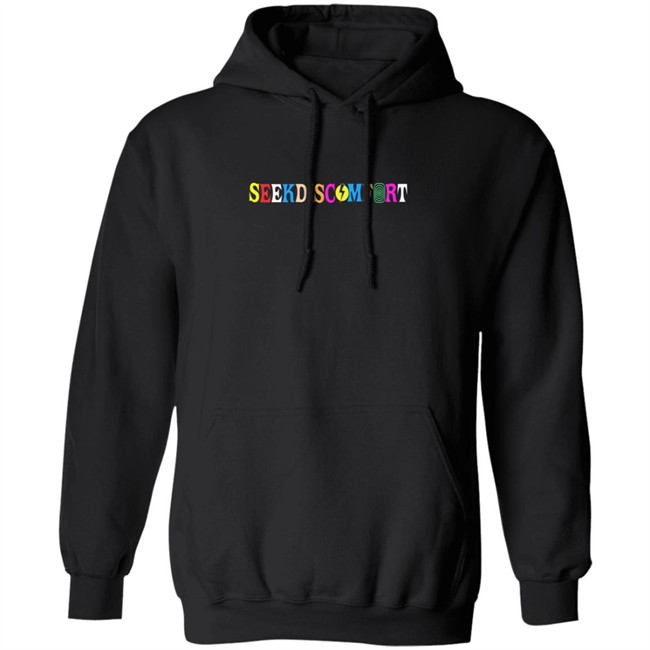 Seek Discomfort Travis Scott Astroworld Inspired Hoodie Seek Discomfort Travis Scott Astroworld Inspired Hoodie