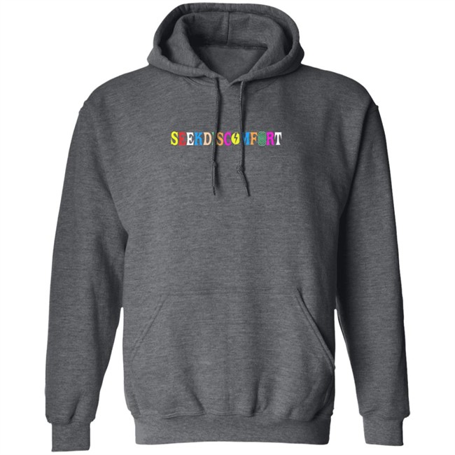 Seek Discomfort Travis Scott Astroworld Inspired Hoodie Seek Discomfort Travis Scott Astroworld Inspired Hoodie