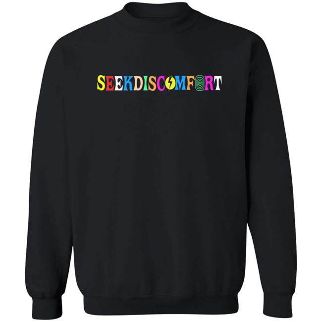 Seek Discomfort Travis Scott Astroworld Inspired Hoodie Seek Discomfort Travis Scott Astroworld Inspired Hoodie
