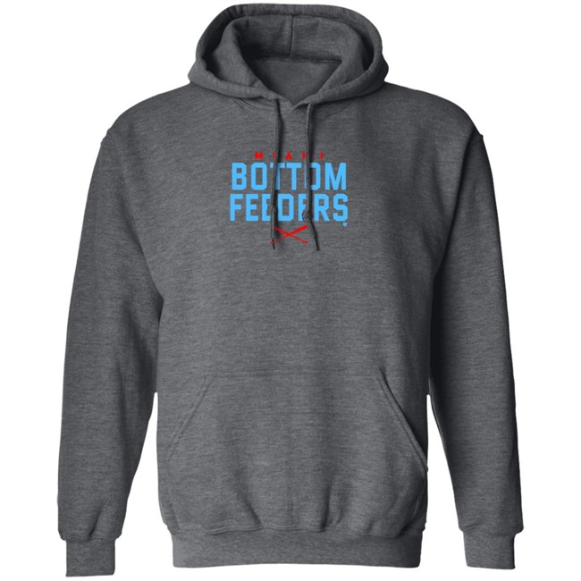 Miami Marlins Miami Bottom Feeders BreakingT Fish Stripes Shirt Miami Marlins Miami Bottom Feeders BreakingT Fish Stripes Shirt