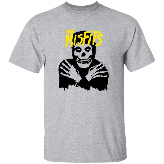 The Misfits - Classic Skull Shirt The Misfits - Classic Skull Shirt