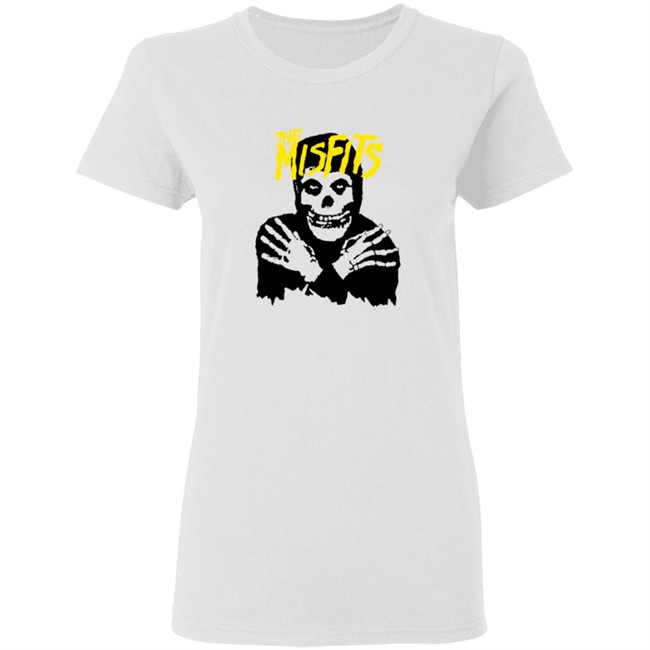 The Misfits - Classic Skull Shirt The Misfits - Classic Skull Shirt
