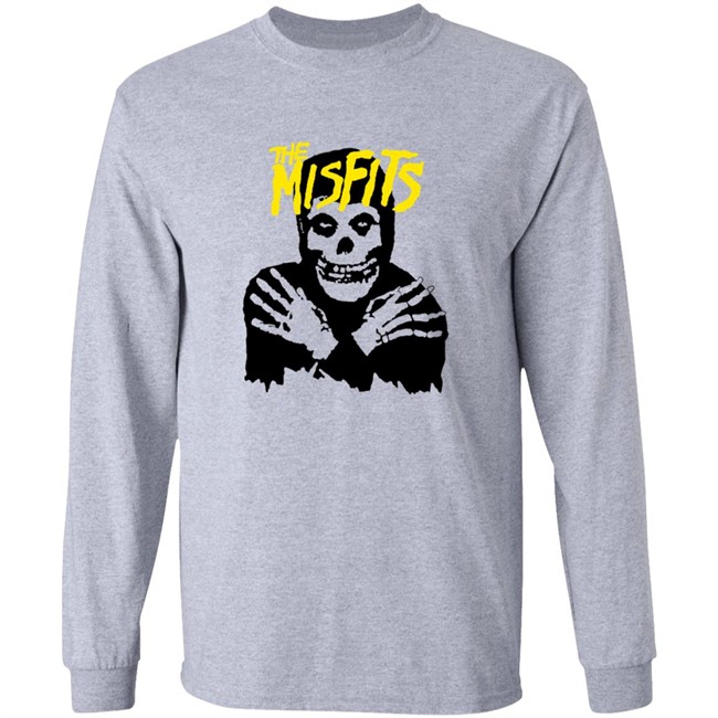 The Misfits - Classic Skull Shirt The Misfits - Classic Skull Shirt