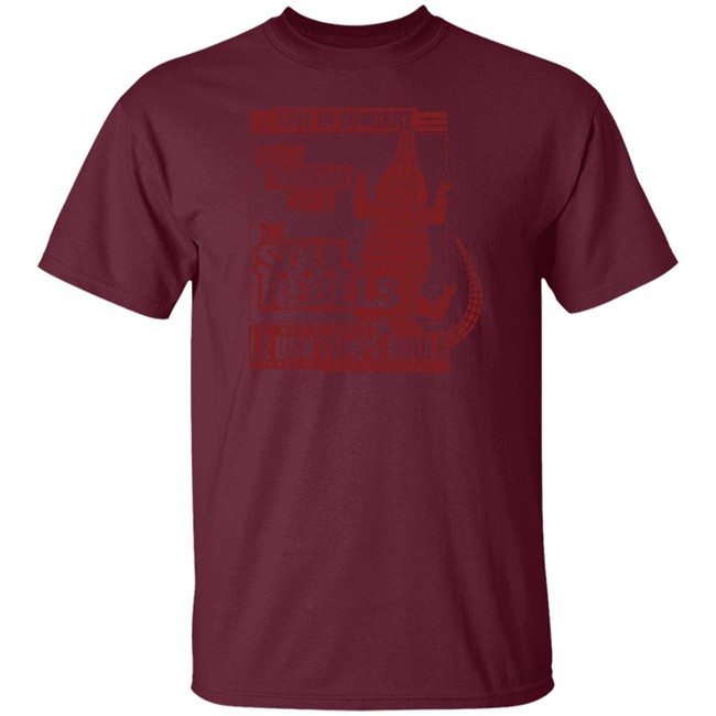 The Soul Rebels Merch The Soul Rebels Live At Le Bon Temps Tee The Soul Rebels Merch The Soul Rebels Live At Le Bon Temps Tee