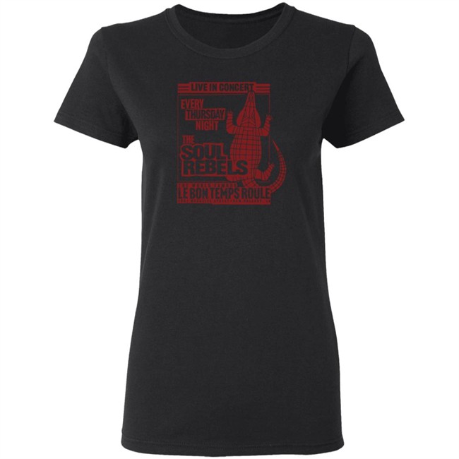 The Soul Rebels Merch The Soul Rebels Live At Le Bon Temps Tee The Soul Rebels Merch The Soul Rebels Live At Le Bon Temps Tee
