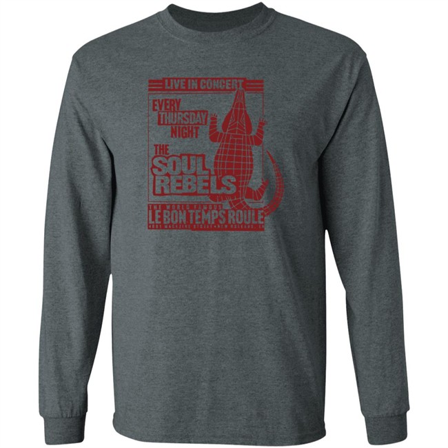 The Soul Rebels Merch The Soul Rebels Live At Le Bon Temps Tee The Soul Rebels Merch The Soul Rebels Live At Le Bon Temps Tee