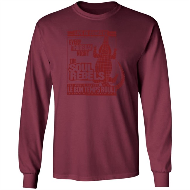 The Soul Rebels Merch The Soul Rebels Live At Le Bon Temps Tee The Soul Rebels Merch The Soul Rebels Live At Le Bon Temps Tee