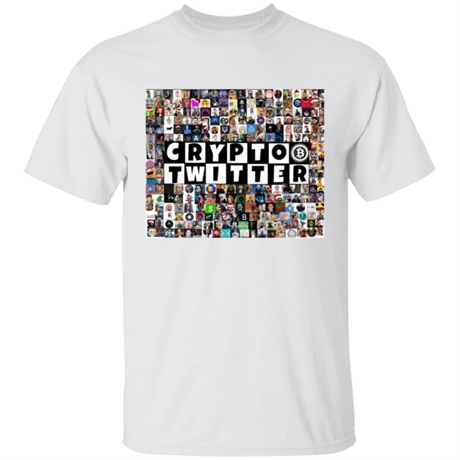 Crypto Twitter Collage T Shirt