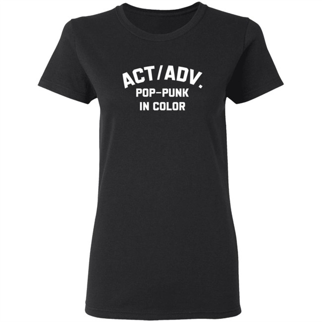 Action Adventure merch Pop Punk In Color Tee Action Adventure merch Pop Punk In Color Tee