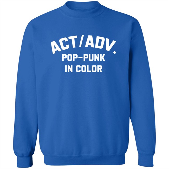 Action Adventure merch Pop Punk In Color Tee Action Adventure merch Pop Punk In Color Tee