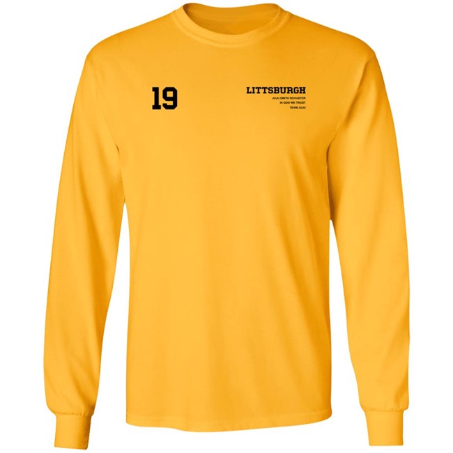 Limited Edition Juju Smith Schuster Merch Littsburgh Shirt Limited Edition Juju Smith Schuster Merch Littsburgh Shirt