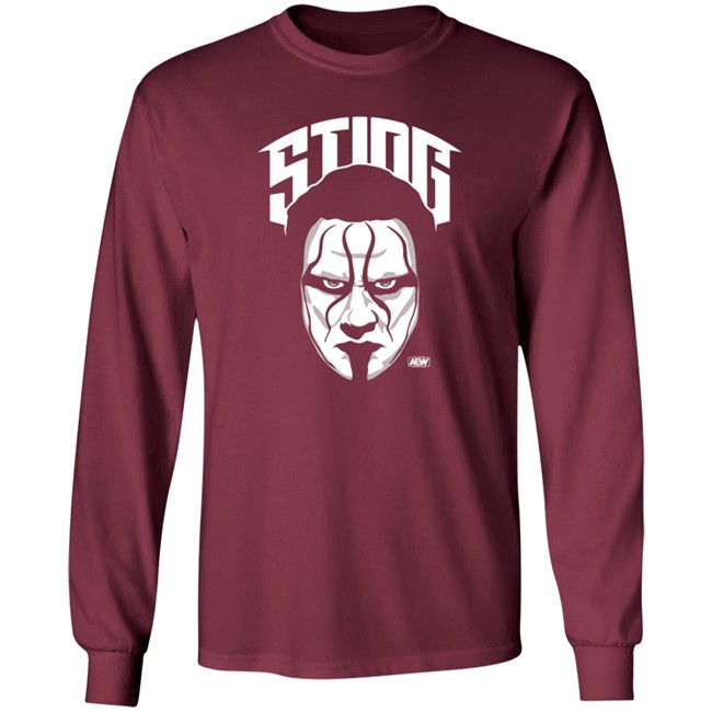 All Elite Wrestling Sting The Icon Zip Hoodie All Elite Wrestling Sting The Icon Zip Hoodie