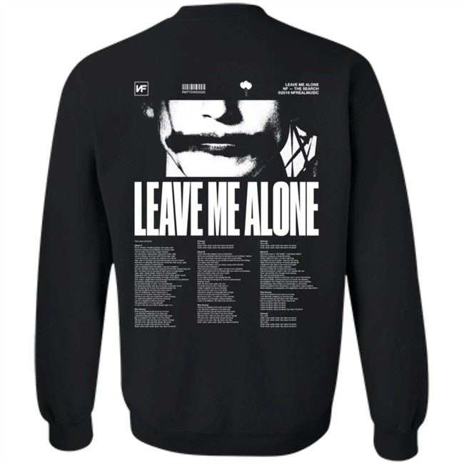 Nf Merch Leave Me Alone Hoodie Nf Merch Leave Me Alone Hoodie