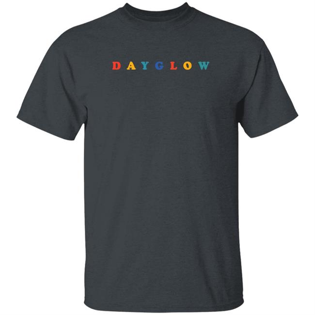 Dayglow Band Store Embroidered Rainbow Logo Shirt