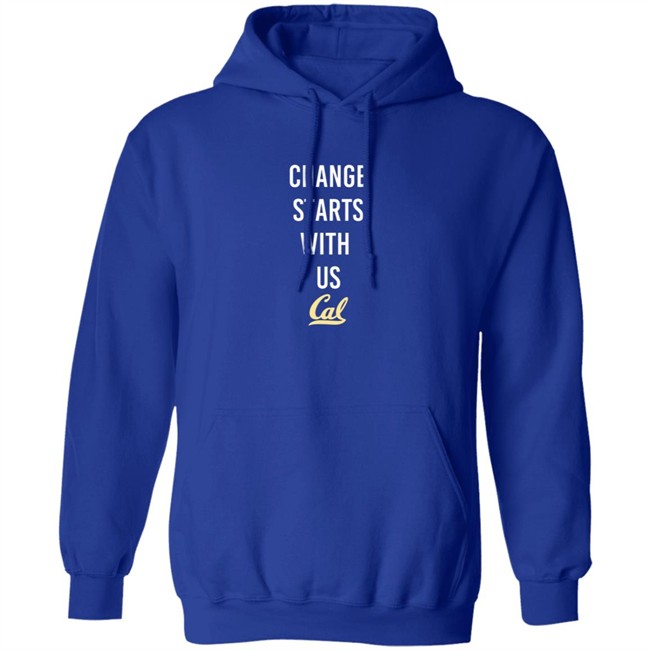 Cal Basketball Change Starts With Us Shirt Cal Basketball Change Starts With Us Shirt