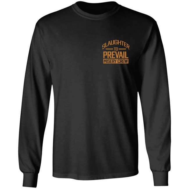 Slaughter To Prevail Merch Misery Crew Tee Shirt Slaughter To Prevail Merch Misery Crew Tee Shirt