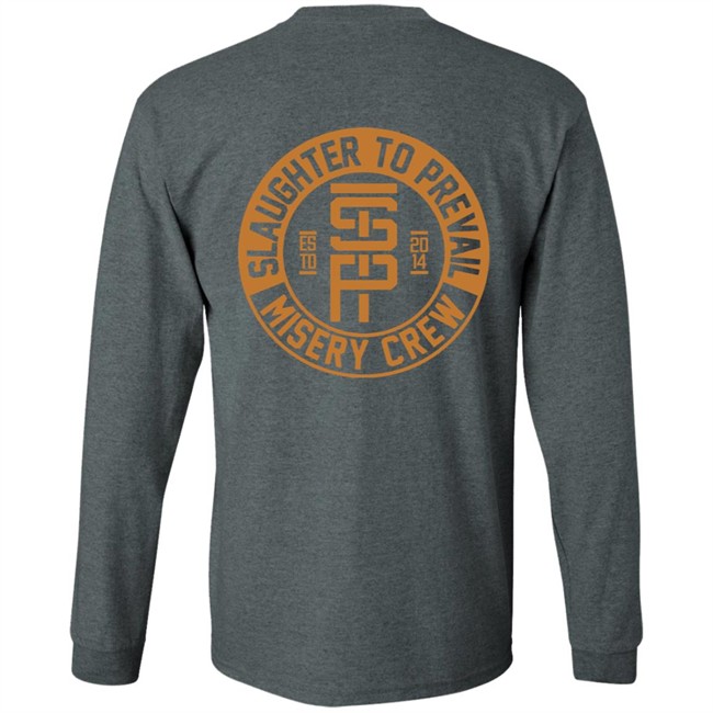 Slaughter To Prevail Merch Misery Crew Tee Shirt Slaughter To Prevail Merch Misery Crew Tee Shirt