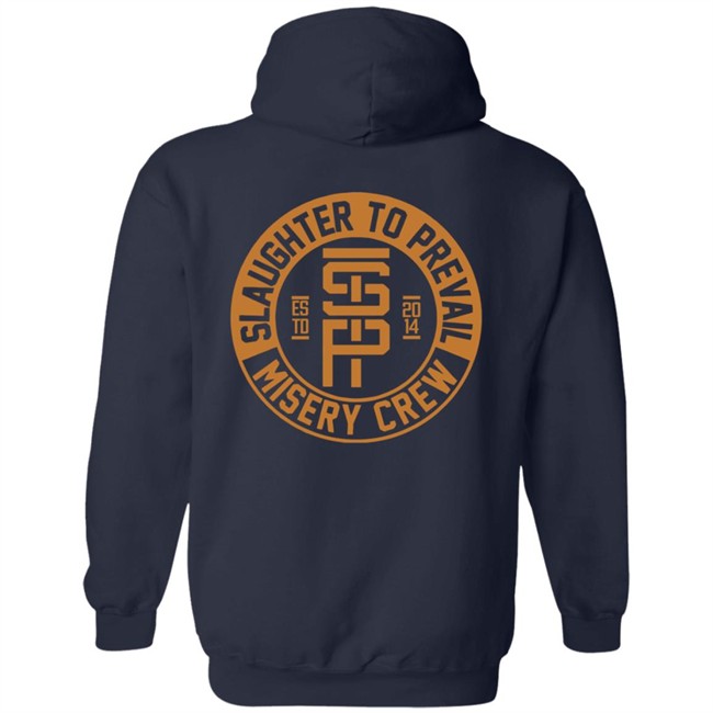 Slaughter To Prevail Merch Misery Crew Tee Shirt Slaughter To Prevail Merch Misery Crew Tee Shirt