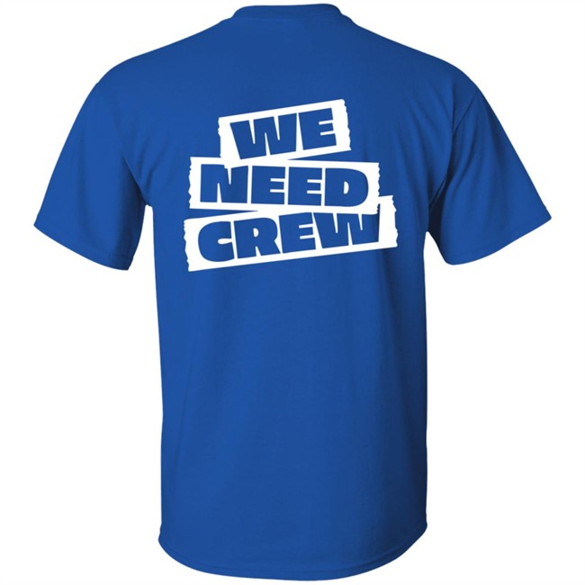 5Sos Merch We Need Crew Tee Shirt 5Sos Merch We Need Crew Tee Shirt
