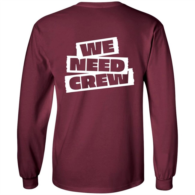 5Sos Merch We Need Crew Tee Shirt 5Sos Merch We Need Crew Tee Shirt
