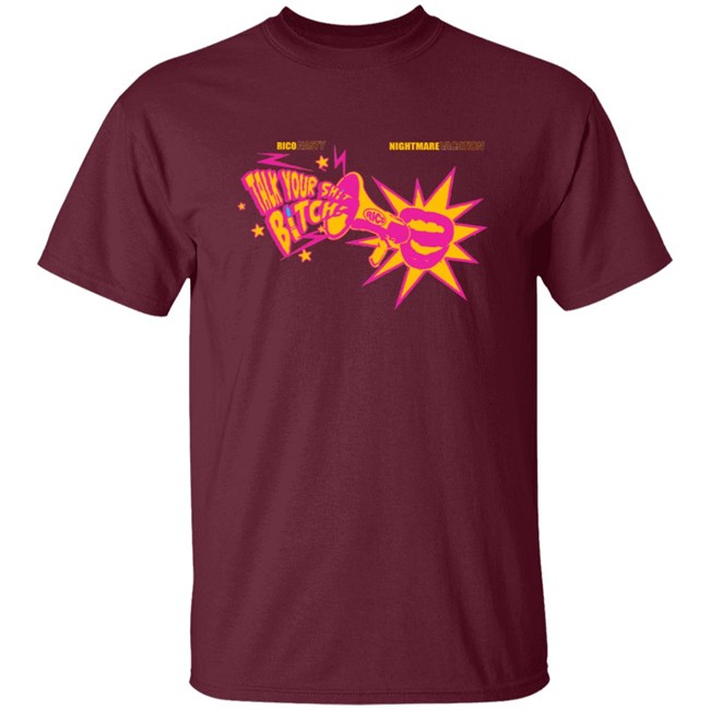 Rico Nasty Merch Rico Nasty Mega Talk Shirt Rico Nasty Merch Rico Nasty Mega Talk Shirt