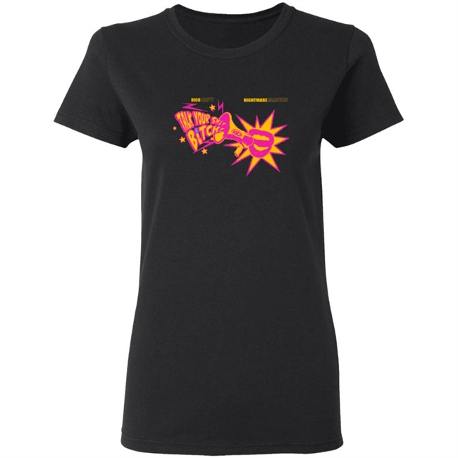 Rico Nasty Merch Rico Nasty Mega Talk Shirt Rico Nasty Merch Rico Nasty Mega Talk Shirt
